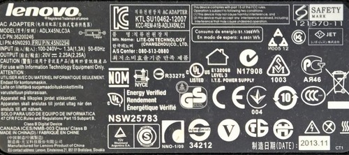 Joblot lenovo adlx45nlc3a - lenovo,